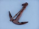 Antique Copper Anchor Paperweight 5""
