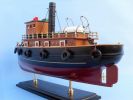 Wooden River Rat Tugboat Model