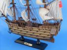 Wooden HMS Victory Tall Model Ship 14""