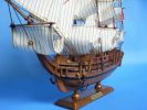 Wooden HMS Bounty Tall Model Ship 15"