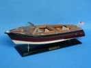 Wooden Chris Craft Runabout Model Speedboat 20""