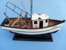 Wooden Forrest Gump - Jenny Model Shrimp Boat 16""