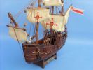 Wooden Pinta Model Ship 12"