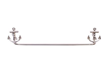 Chrome Anchor Bath Towel Holder 28""