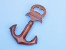 Antique Copper Anchor Cork Screw Bottle Opener 6""