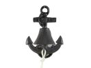 Cast Iron Wall Mounted Anchor Bell 8""