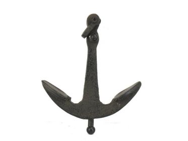Cast Iron Anchor Paperweight 5""