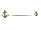 Rustic Gold Cast Iron Anchor Bath Towel Holder 27""