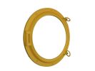 Yellow Decorative Ship Porthole Window 24""