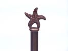 Antique Copper Starfish Extra Toilet Paper Stand 16""