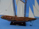 Wooden Bluenose 2 Model Sailboat Decoration 35""