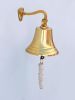 Brass Plated Hanging Ship's Bell 6""