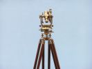 Floor Standing Brass Theodolite 62""