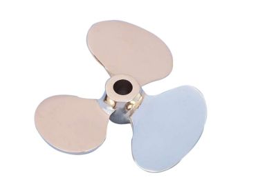 Brass RMS Titanic Propeller Paperweight 4""