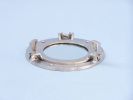 Brushed Nickel Deluxe Class Decorative Ship Porthole Window 8""
