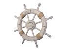 Rustic Decorative Ship Wheel 24""