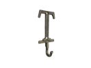 Rustic Gold Cast Iron Letter T Alphabet Wall Hook 6""