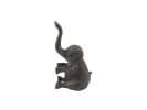 Cast Iron Elephant Metal Door Stop 8""