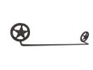 Cast Iron Lone Star Bathroom Towel Holder 30""