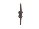 Rustic Copper Cast Iron Cleat Wall Hook 6""