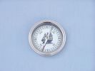 Chrome Boy Scout Compass with Rosewood Box 3""