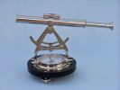Chrome Alidade Compass 14""