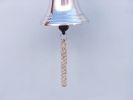 Chrome Hanging Harbor Bell 10""