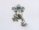 Chrome Decorative Frog Hook 6""