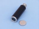 Deluxe Class Captain's Chrome - Leather Spyglass Telescope 14"" with Black Rosewood Box
