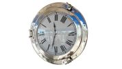 Chrome Decorative Ship Porthole Clock 20""