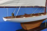 Wooden Columbia Model Sailboat Decoration 60""