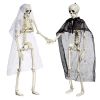 Halloween Skull Skeleton Ghost Bridegroom Bride Couple Human Skeleton Decoration Props