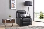 Glory Furniture Ward G761A-RC Rocker Recliner , BLACK