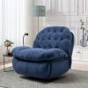 Single Manual Swivel Rocker Recliner Chair with Massage