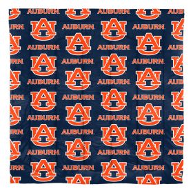 Auburn Tigers Rotary Queen Bed In a Bag Set