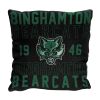 Binghamton OFFICIAL NCAA "Stacked" Woven Pillow; 20" x 20"