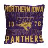 Northern Iowa OFFICIAL NCAA "Stacked" Woven Pillow; 20" x 20"