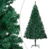 Artificial Christmas Tree with Thick Branches Green 5 ft PVC