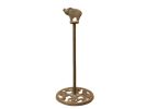 Cast Iron Pig Extra Toilet Paper Stand 15""