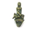 Antique Bronze Cast Iron Wall Mounted Mermaid Bottle Opener 6""