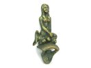 Antique Bronze Cast Iron Wall Mounted Mermaid Bottle Opener 6""