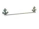 Antique Bronze Cast Iron Anchor Bath Towel Holder 27""