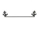 Cast Iron Anchor Bath Towel Holder 27""