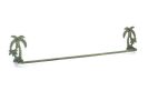 Antique Bronze Cast Iron Palm Tree Bath Towel Holder 26""