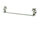 Antique Bronze Cast Iron Palm Tree Bath Towel Holder 26""