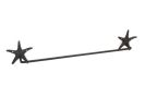 Cast Iron Starfish Bath Towel Holder 28""