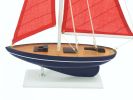 Wooden American Paradise Model Sailboat 17""