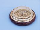 Brass Directional Desktop Compass 6""