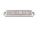 Chrome Seaman Sign 6""