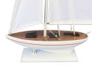 Wooden Intrepid Model Sailboat 17""